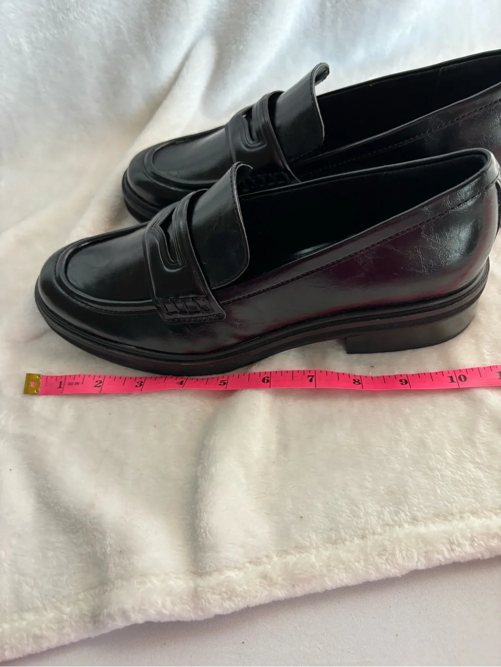 Open Edit Collier Penny Loafer (Women) Size 8.5 Black